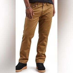 Levi's 541 Athletic Taper Fit Khaki Jean Pant Stretch Size 38x32